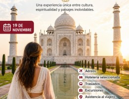 SALIDA GRUPAL INDIA Y NEPAL  PAGALO EN CUOTAS 