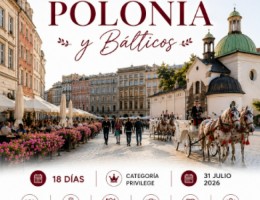  POLONIA Y BALTICOS SALIDA 31 JULIO 2026 - LUFTHANSA